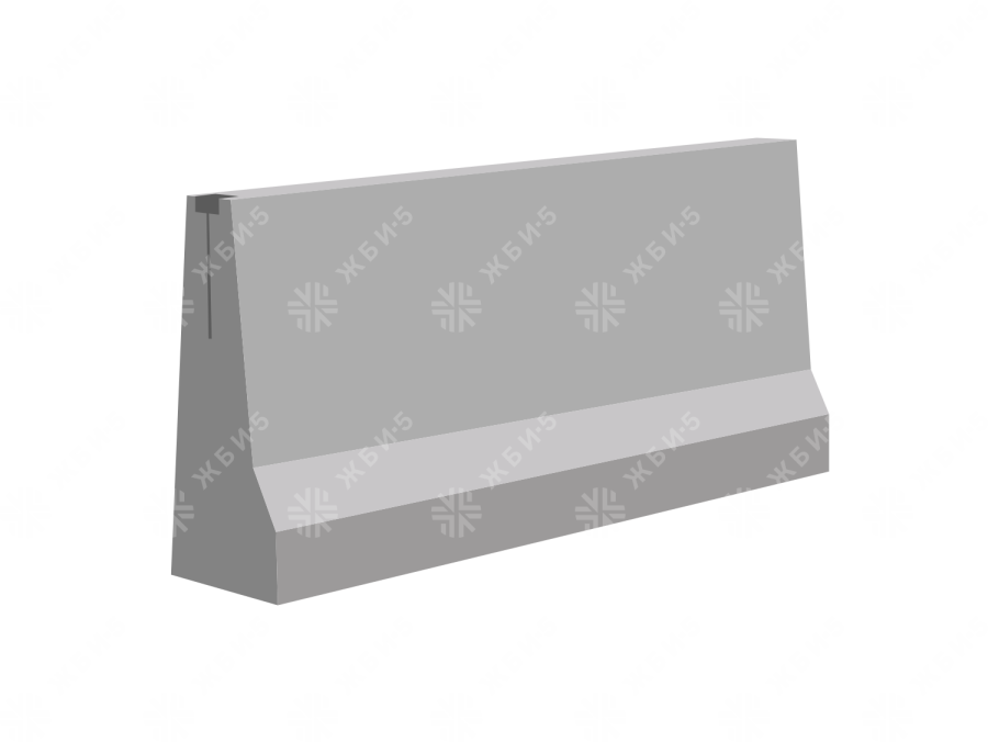 Блоки дорожные односторонние F-профиль